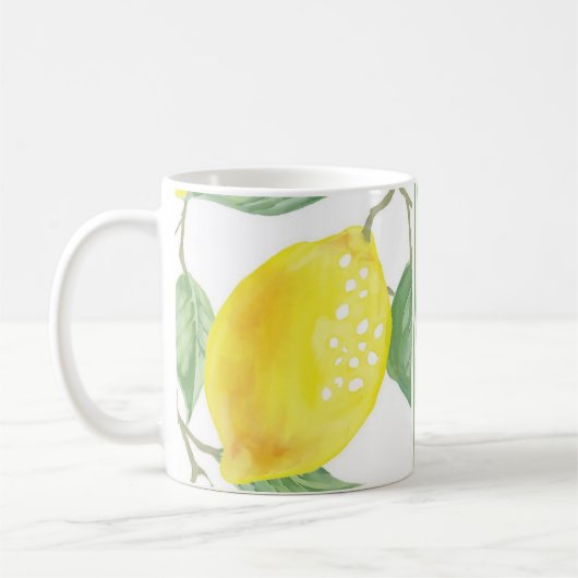 Personalisierter Lemonbaum Kaffeetasse (Links)
