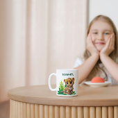 Personalisierter Leopard-Becher Kaffeetasse