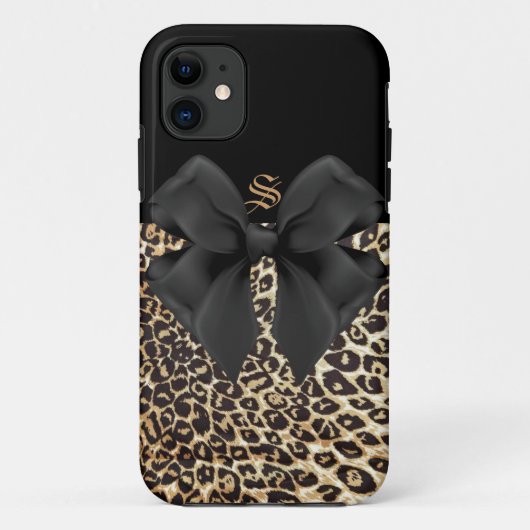 Personalisierter Leopard Case-Mate iPhone Hülle (Rückseite)