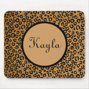 Personalisierter Leopard Mousepad