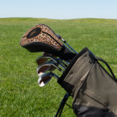Personalisierter Leopard Print Golf Head Cover Headcover (In SItu)