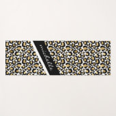 Personalisierter Leopard Yogamatte (Vorderseite (Horizontal))