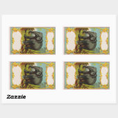 Personalisierter lephanischer Sticker für 1880 (Blatt)