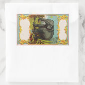 Personalisierter lephanischer Sticker für 1880 (Tasche)