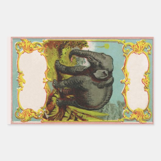 Personalisierter lephanischer Sticker für 1880 (Vorderseite)