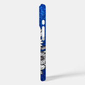 Personalisierter Letter L Eleganter Glitzer Case-Mate iPhone Hülle (Rückseite / Links)