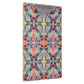 Personalisierter Letter S Floral Watercolor Lehrer Klemmbrett (Rechts)