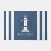 Personalisierter Leuchtturm Fußmatte (Vorderseite)