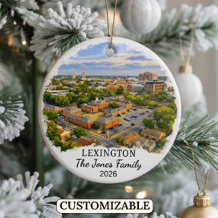 Personalisierter Lexington-Schmuck, Benutzerdefini Keramik Ornament