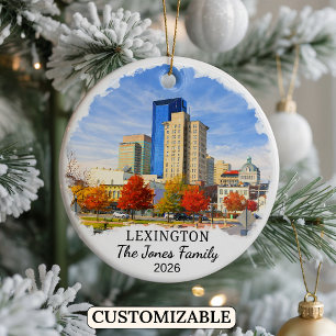 Personalisierter Lexington-Schmuck, Benutzerdefini Keramik Ornament