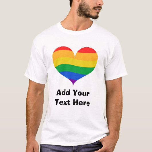 Personalisierter LGBT-Prix-T - Shirt (Vorderseite)