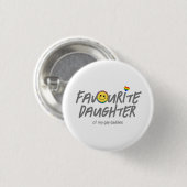 Personalisierter LGBTQ-Favorit Button (Vorne & Hinten)