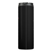 Personalisierter Libellen-Splatter Thermosbecher (Rückseite)
