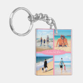 Personalisierter Liebe für benutzerdefinierte Bild Schlüsselanhänger (Vorderseite links)