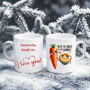 Personalisierter Liebesgeschenkbecher Lustige Cart Kaffeetasse