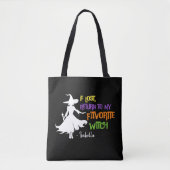 Personalisierter Lieblings-Hexenmeisterbeutel Tasche (Vorderseite)