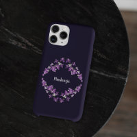 Personalisierter Lila Fall von Dendrobium Orchids