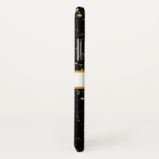 Personalisierter Lila Glitzer Imitate Foil Confett Case-Mate iPhone Hülle (Hinten/Rechts)