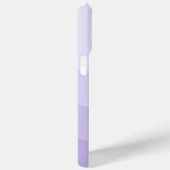 Personalisierter Lila Gradient Moderner Mädchennam Case-Mate iPhone Hülle (Rückseite / Rechts)