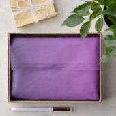 Personalisierter lila Ober Seidenpapier (Geschenk)