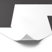 Personalisierter Lila Power Zickzack Muster Poster (Ecke)