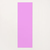 Personalisierter Lila rosa Yoga-Mat Yogamatte (Rückseite)