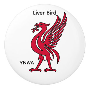 Personalisierter Liver Bird YNWA Keramikknauf
