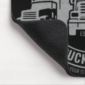 Personalisierter LKW Big Rig Semi LKW Mousepad (Ecke)