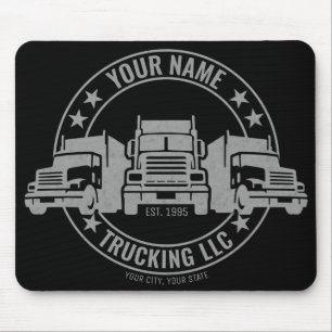 Personalisierter LKW Big Rig Semi LKW Mousepad