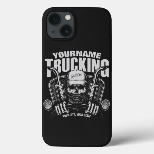 Personalisierter LKW-LKWs Big Rig Truck Case-Mate iPhone Hülle (Rückseite)