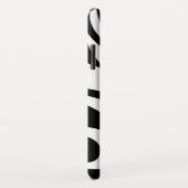 Personalisierter lodernder Basketball B/W Case-Mate iPhone Hülle (Hinten/Rechts)