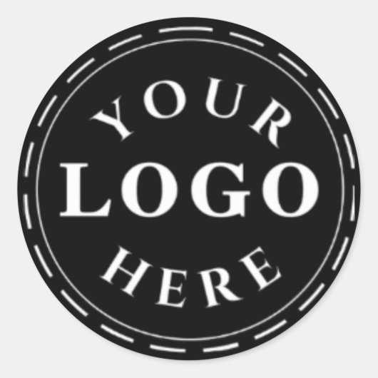 Personalisierter Logo-Circle-Aufkleber für das Bra Runder Aufkleber (Vorderseite)