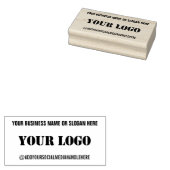 Personalisierter Logo Text Social Media Rubber Bri Gummistempel (Stempel)