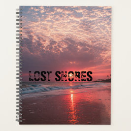 Personalisierter Lost Shores Strand Sonnenaufgang  Planer