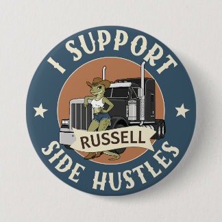 Personalisierter Lot Lizard Nebenjob Trucker Humor Button