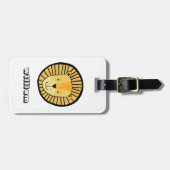 Personalisierter Lötkopf Gepäckanhänger (Vorderseite horizontal)