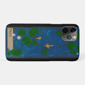 Personalisierter Lotus-Teich Case-Mate iPhone Hülle (Rückseite (Horizontal))