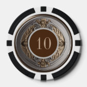 Personalisierter Lucky-Charme Pokerchips (Vorderseite)