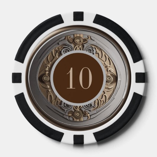 Personalisierter Lucky-Charme Pokerchips (Vorderseite)