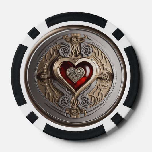 Personalisierter Lucky-Charme Pokerchips (Rückseite)