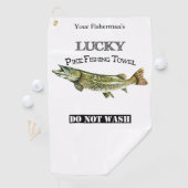 Personalisierter Lucky Pike Handtuch (Insitu)