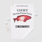Personalisierter Lucky Red Snapper Handtuch (Insitu)