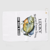 Personalisierter Lucky Sunfish Handtuch (Horizontal)