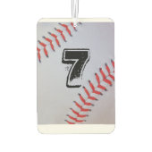 Personalisierter Lufterfrischer mit Player Jersey  (Rückseite)