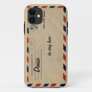 personalisierter Luftpostumschlag Case-Mate iPhone Hülle