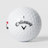 Personalisierter Lustiger Bester Freund Golfball (Logo)