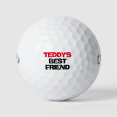 Personalisierter Lustiger Bester Freund Golfball (Vorderseite)
