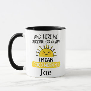 Personalisierter lustiger Guten-Morgen-Becher, Lus Tasse