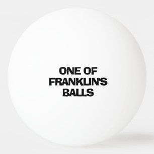 Personalisierter lustiger Name Tischtennisball