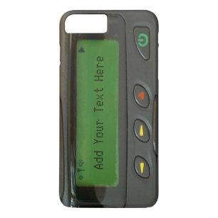Personalisierter lustiger Pager der alte Schule90s Case-Mate iPhone Hülle